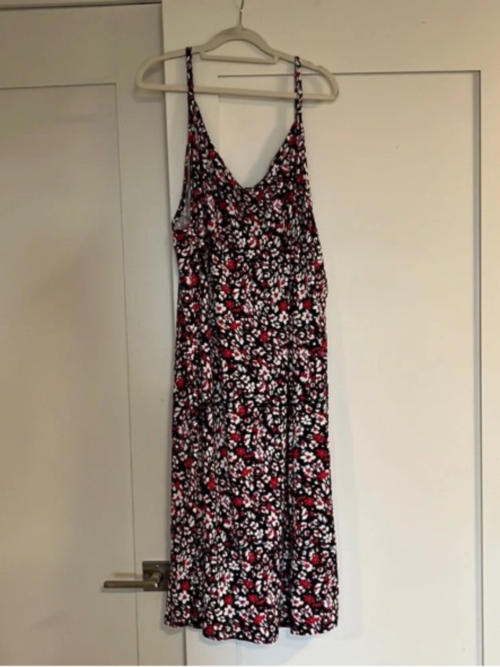 NWOT - Ellos long tank top style dress. (blue/red/white) Size 3X